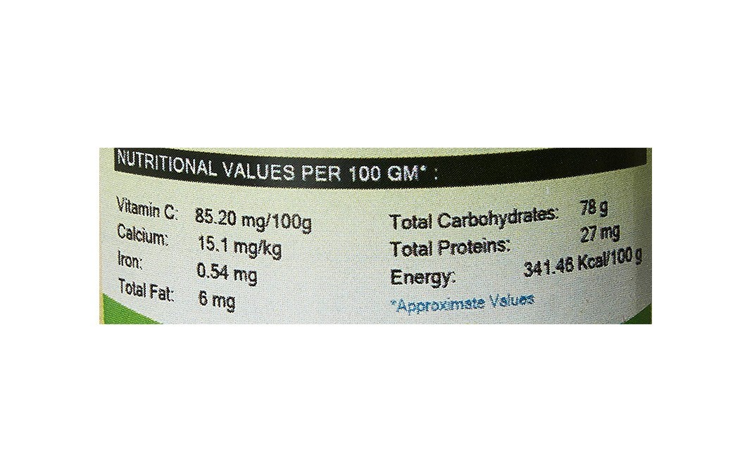 Mother Organic Amla Powder    Bottle  150 grams
